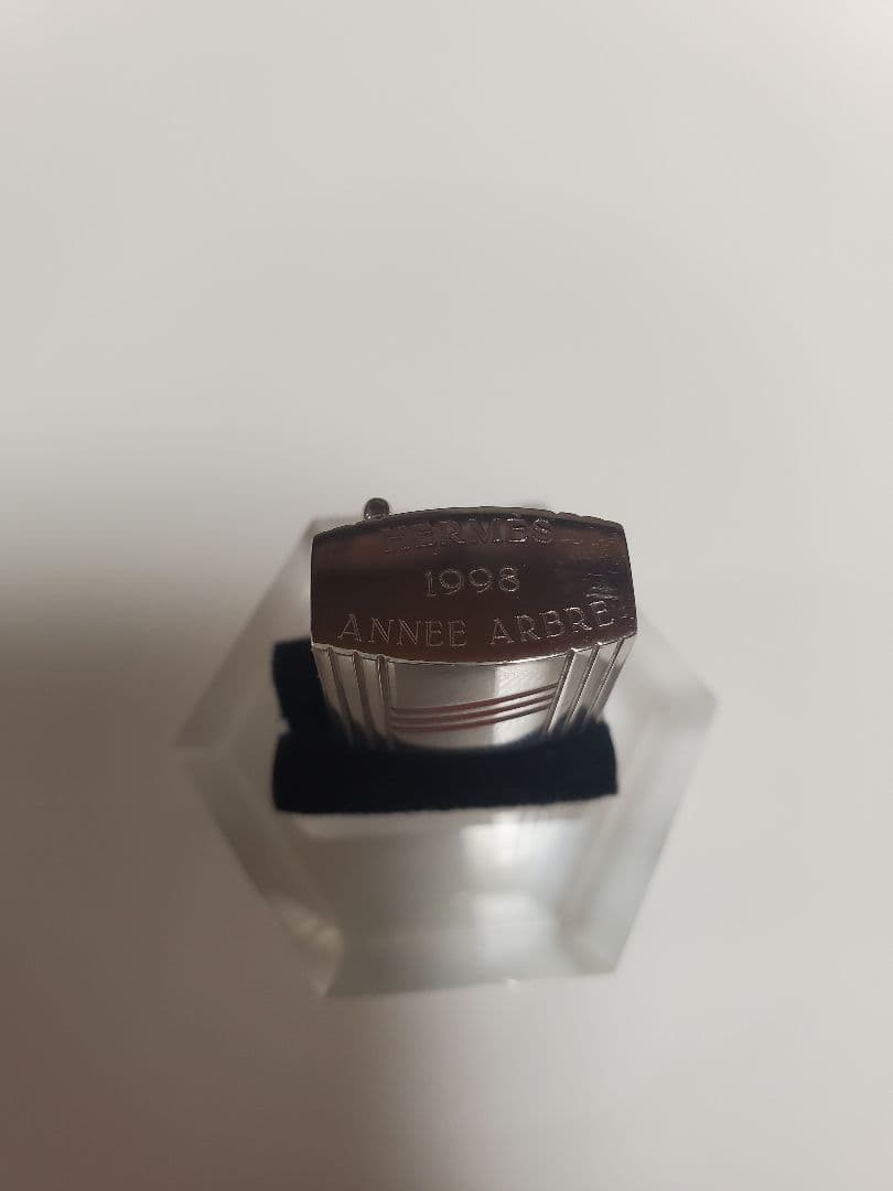 ち*も様 HERMES ネックレス トップ 1998年製 ロック型チャーム