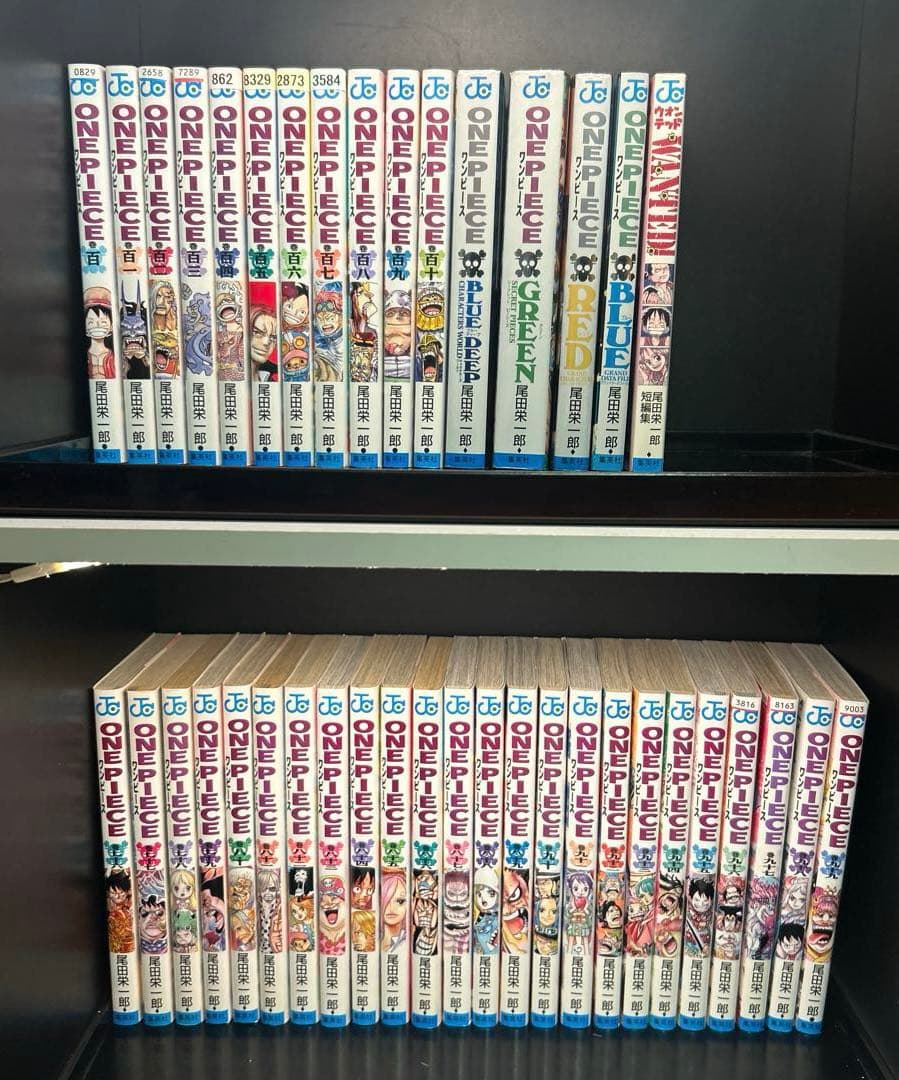 ▼全巻▲ONE PIECE 全110巻+関連書籍5冊 レンタルアップ品