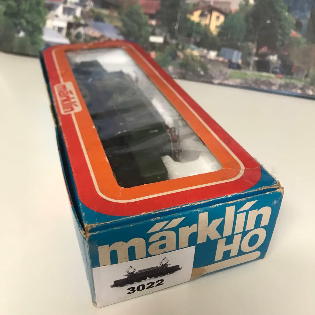 メルクリン HO 3022 大型貨物列車用電気機関庫 クロコダイル 稼動品 美品