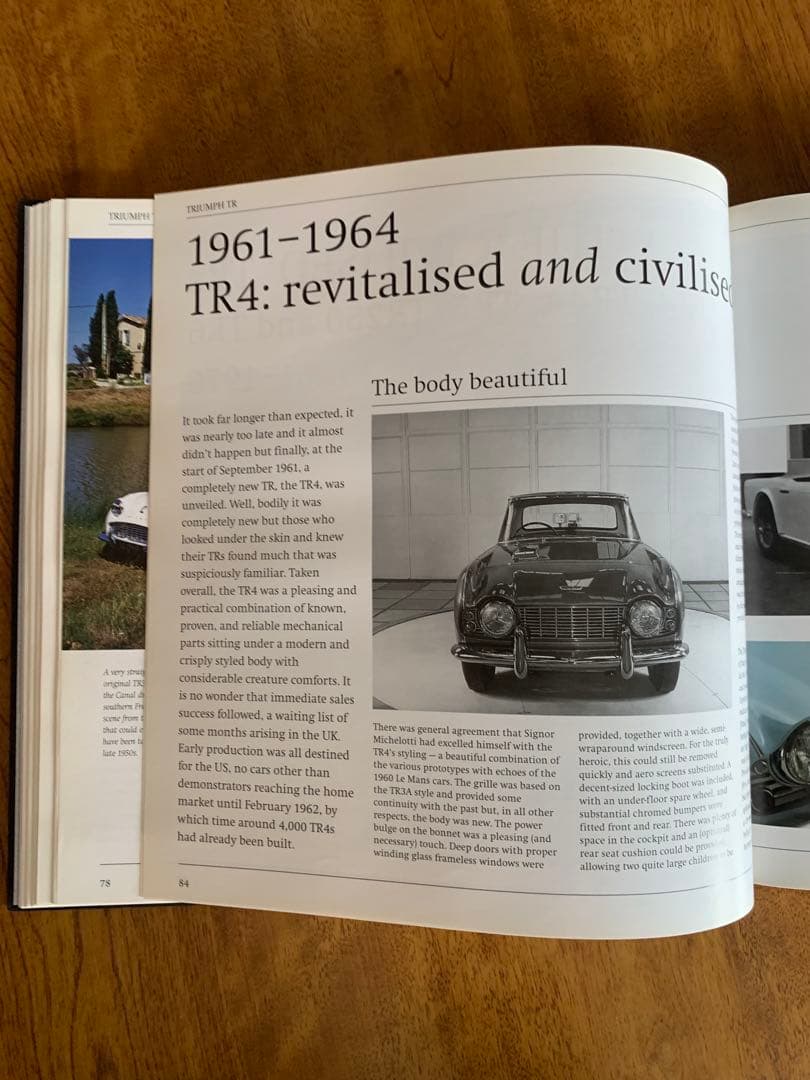 TRIUMPH TR・TR ２to ６・トライアンフ 今はなき英国コーチビルダー