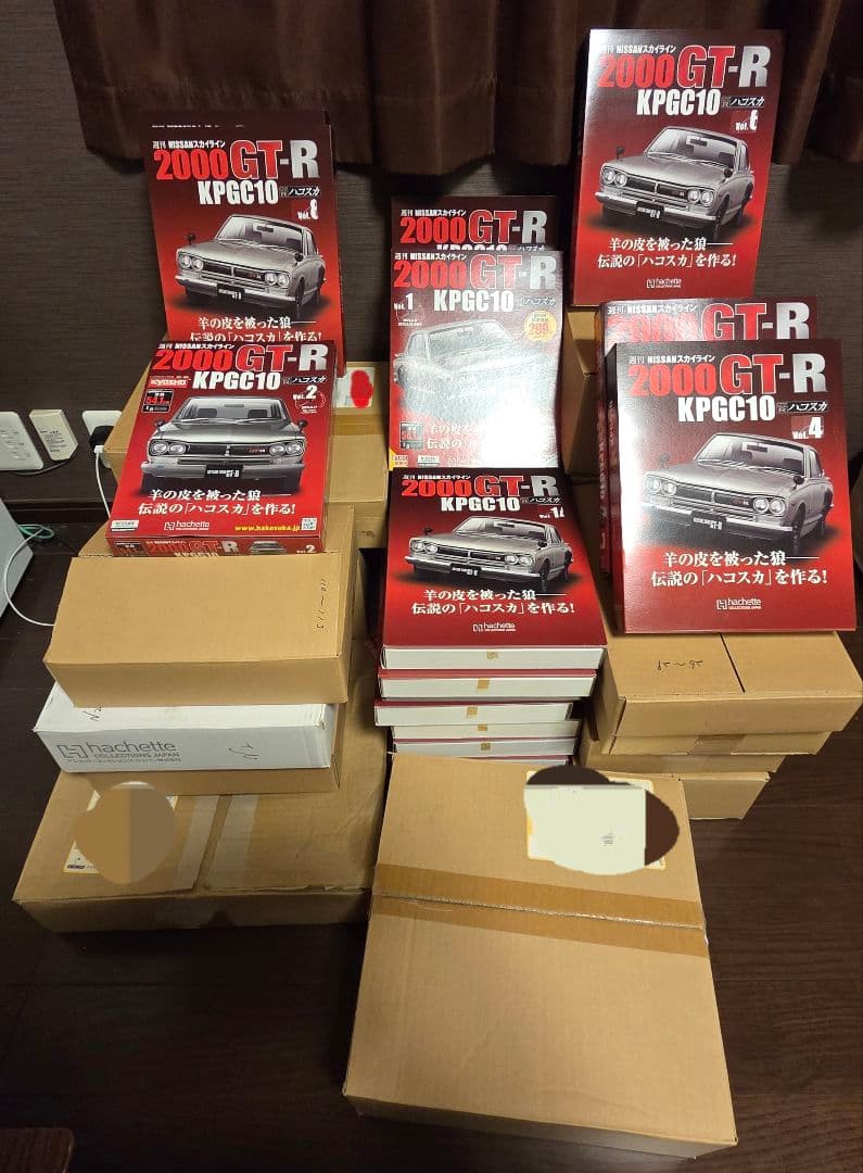 2000GT-R KPGC10 hachette 週刊日産スカイライン全巻セット