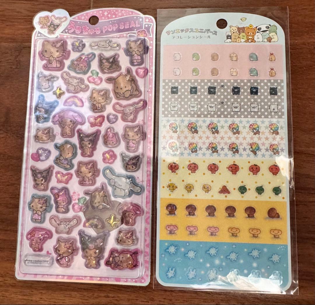 ボンボンドロップシール6種+プチドロップステッカー3種+うるちゅる＋他3種