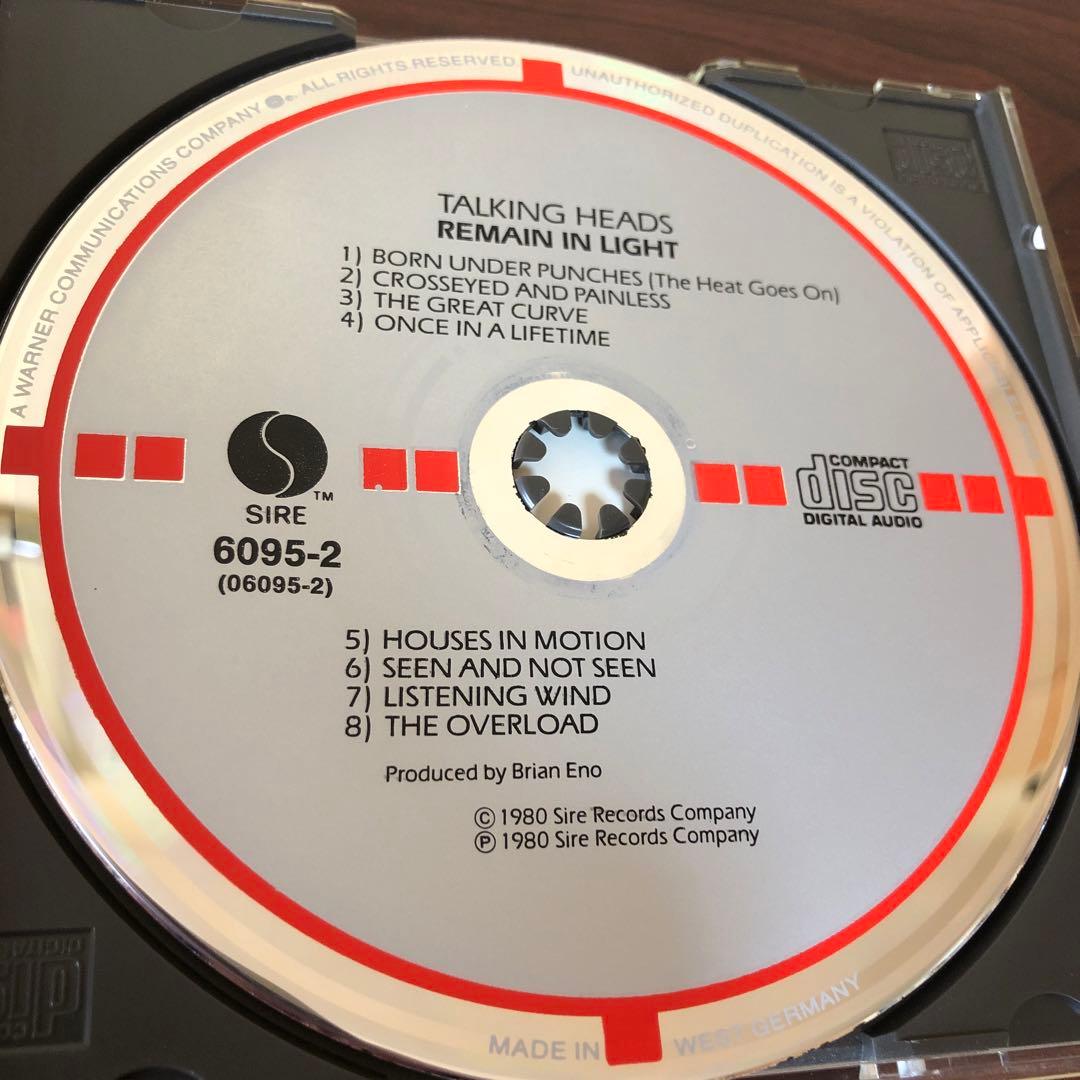 CD☆金シール帯／トーキング・ヘッズ／リメイン・イン・ライト／旧規格