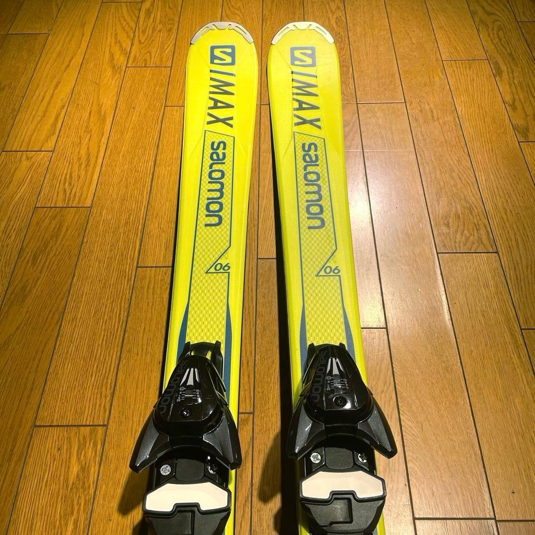 美品軽量salomonサロモンS/MAX6 155cm金具セット　初中級向け
