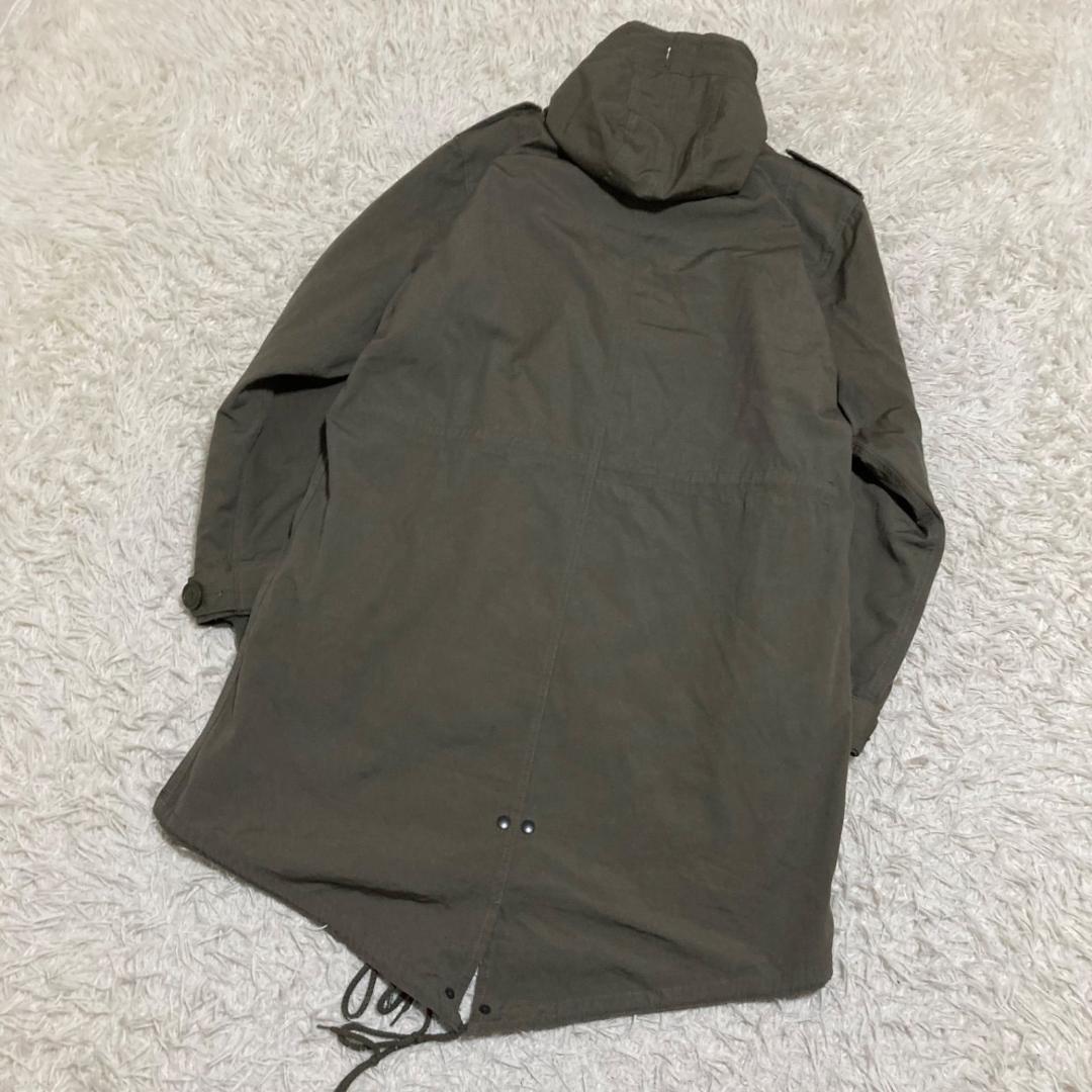 15347ヒューストン モッズコート M-51 XXL カーキ 米軍 青島コート