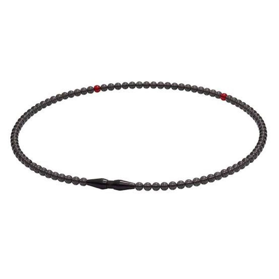 ファイテン　ネックレス ネックEX クリスタルタッチ黒色