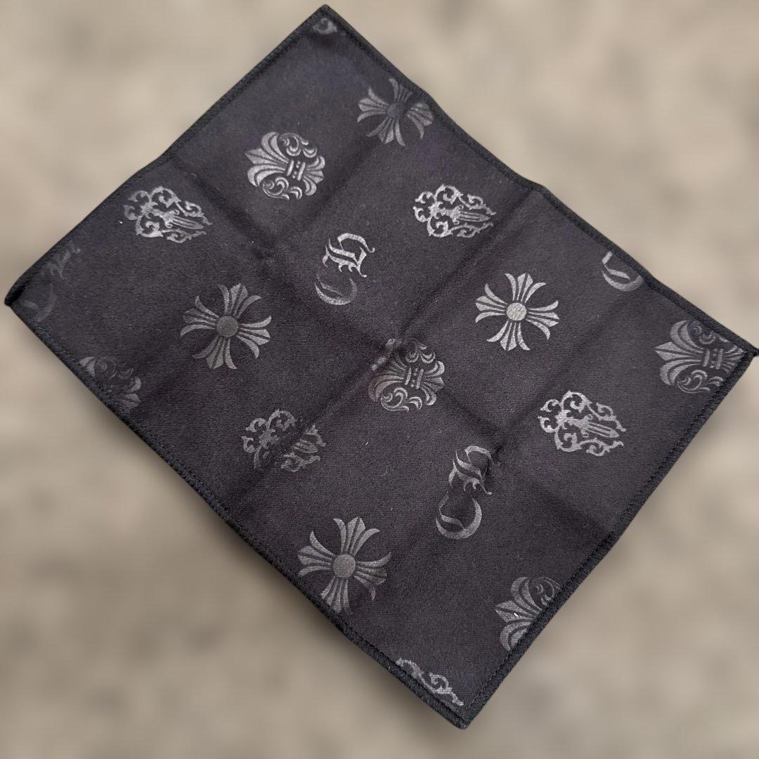 クロムハーツ　黒いレザー メガネケース