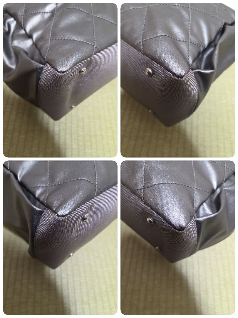 CHANEL パリビアリッツGM トートバック コーティングキャンバス