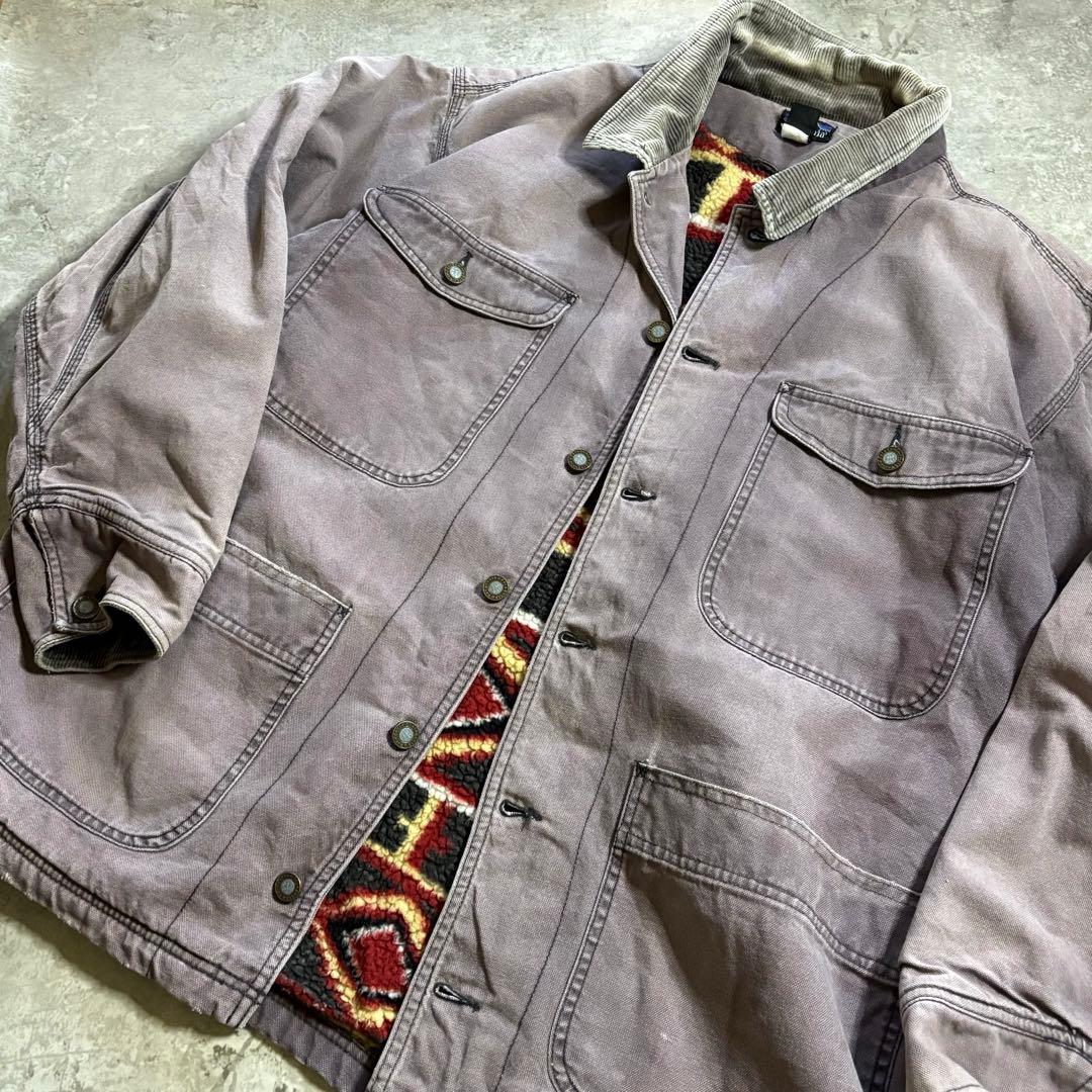 神フェード 90s patagoniaパタゴニア ヌエボレンジコート アステカ柄