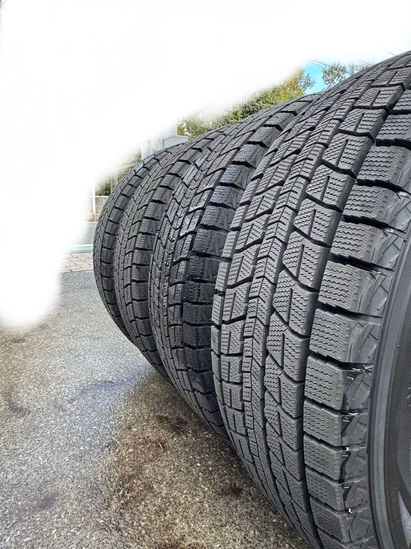 40ヴェルファイア／アルファード用 17インチスタッドレスタイヤ 4本 バリ溝