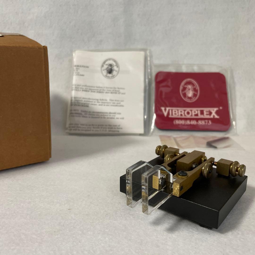 VIBROPLEX CODE WARRIOR Jr BLACK 元箱・付属品付き