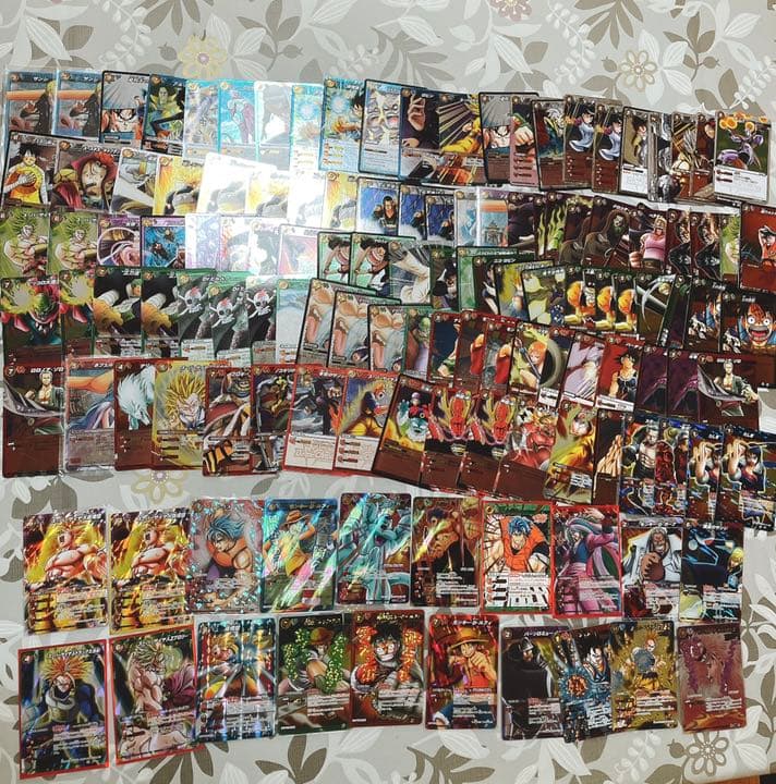 ミラバト キラカード  約120枚 (ONEPIECE、ドラゴンボール、トリコ)