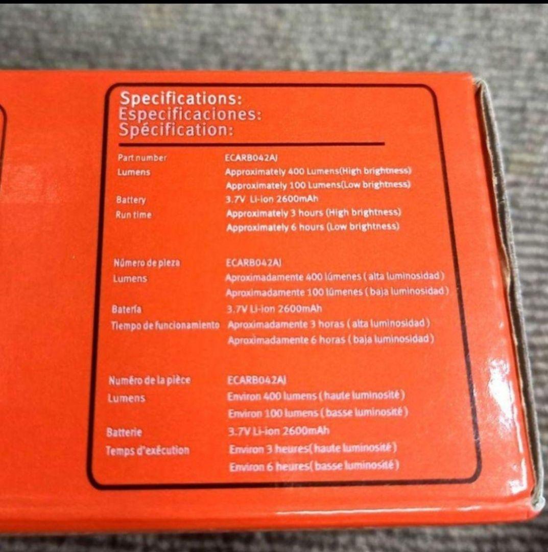 スナップオン Snap-on 充電式 コンバーチブル ハンディライト レッド