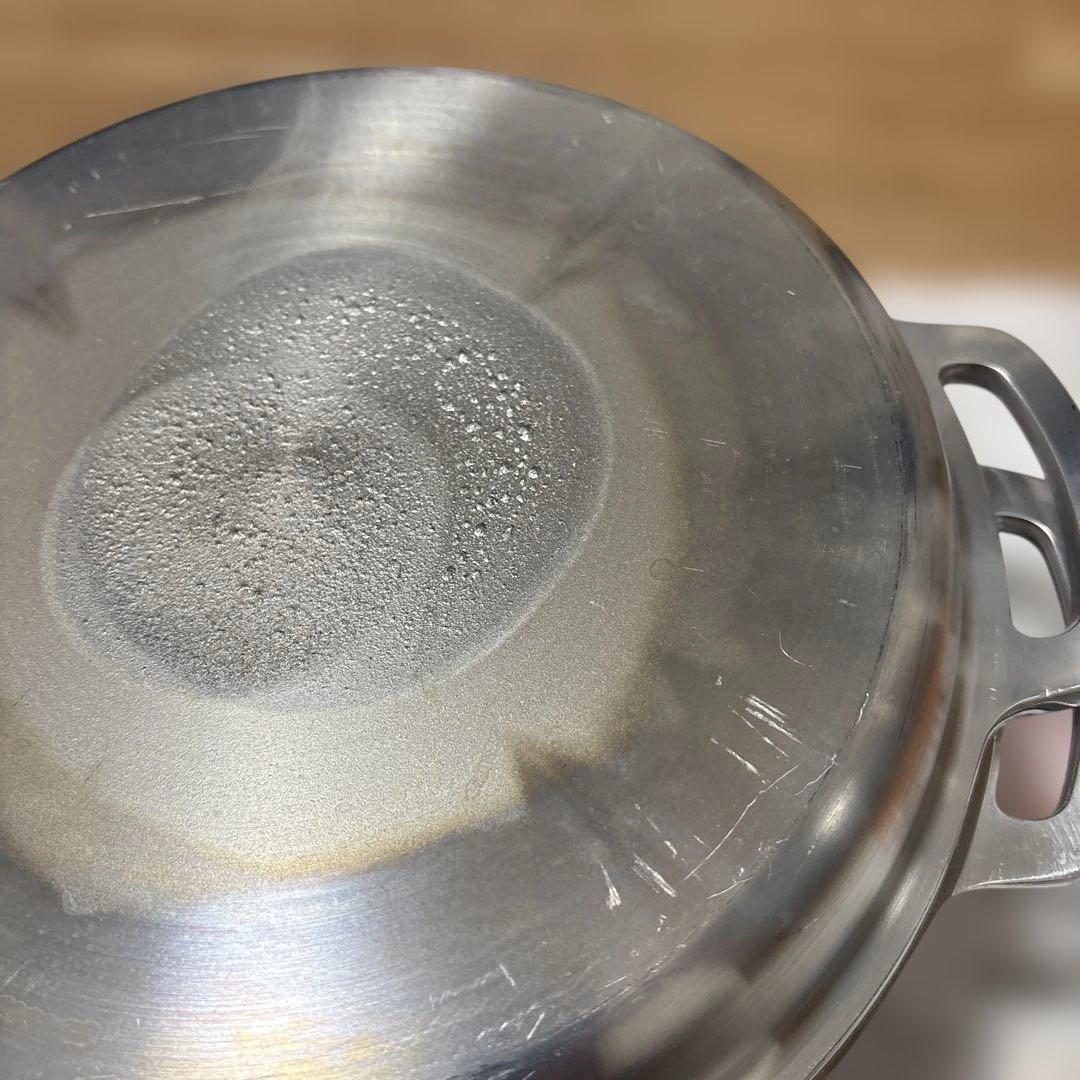 HALムスイ 無水鍋 24センチお手入れセット付き