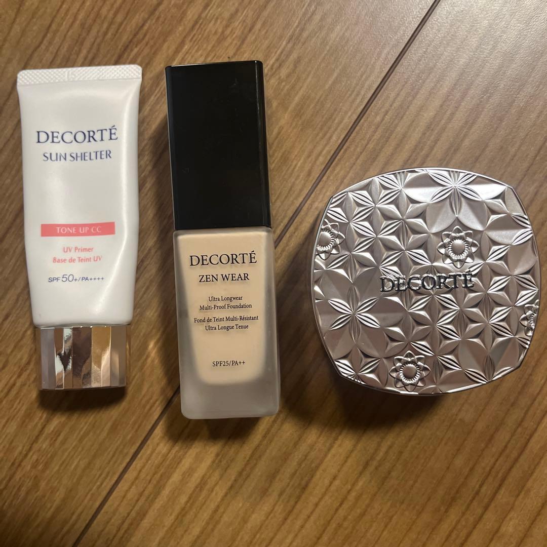 コスメデコルテ 下地 ファンデ パウダー セット