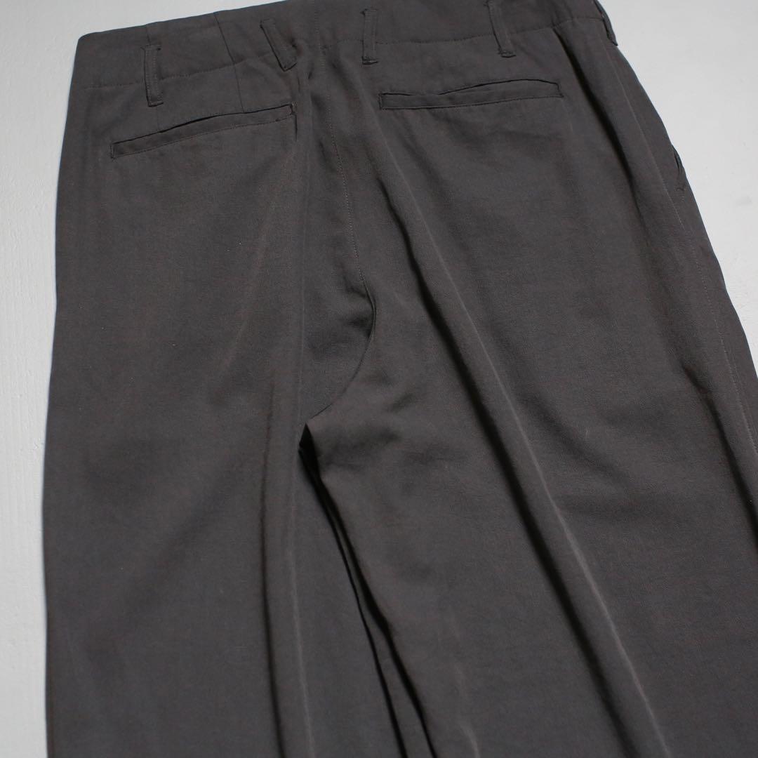 神シルエット◎ UNKNOWN Wide 2 Tuck Wide Slacks