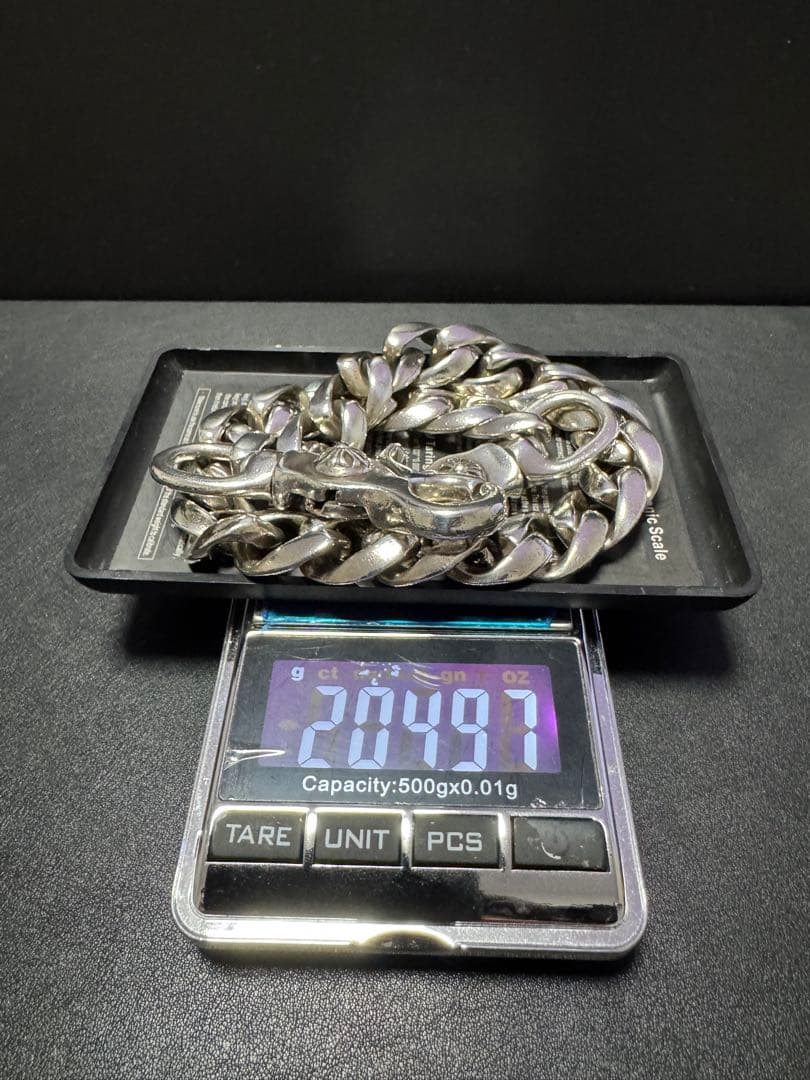 【確認用インボイス原本】クロムハーツ ウォレットチェーン クラシック 2クリップ