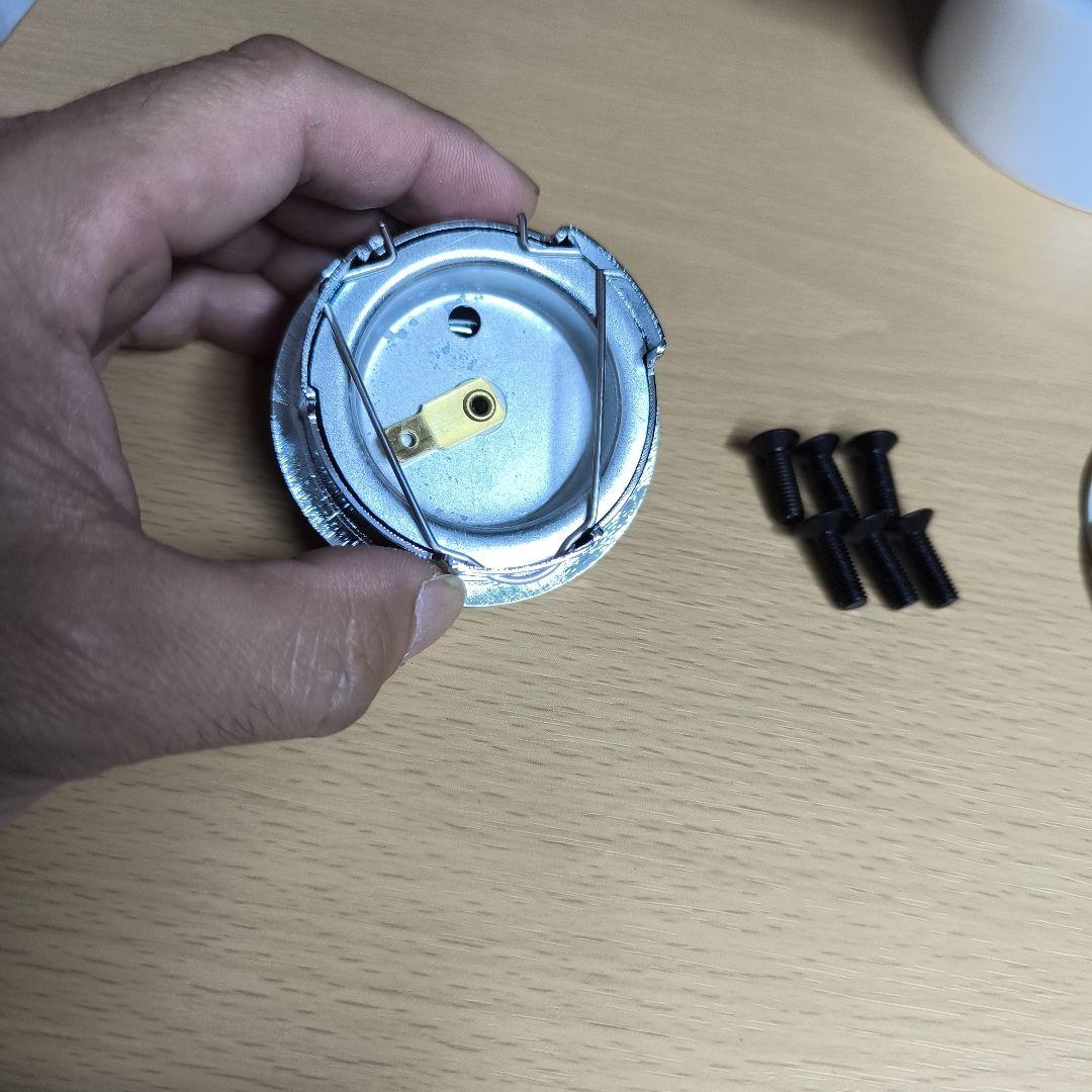 NARDIナルディタイプ　ステアリング ゴールド350mm 　ディープ75mm