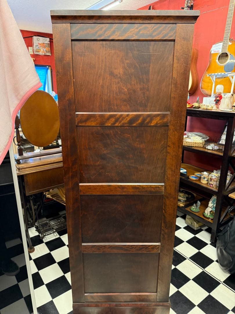 送料込み‼️ 北海道民芸家具 ワードローブ 洋服ダンス 樺材 キャビネット