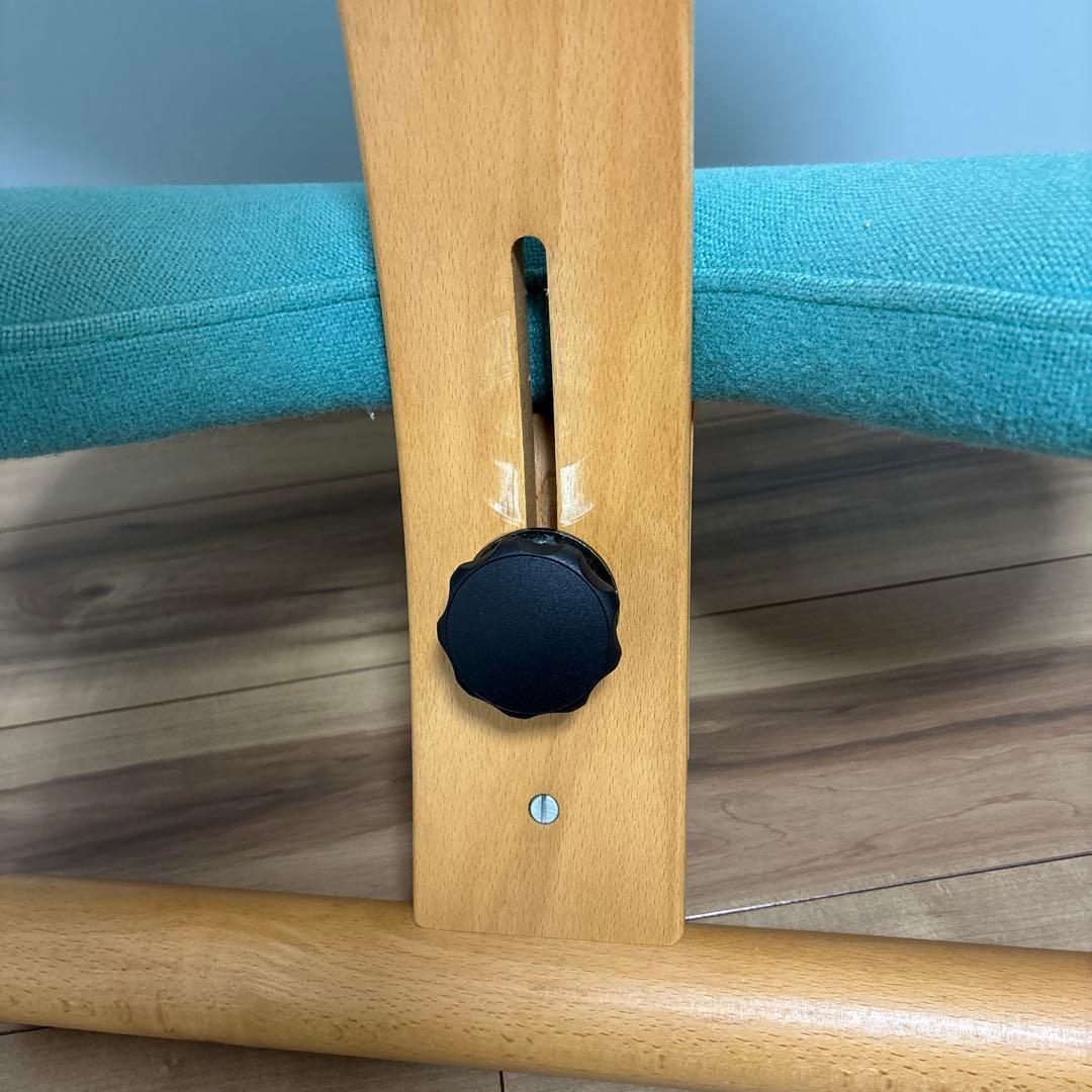 リボ バランスイージー ミントグリーン バランスチェア 姿勢矯正 椅子