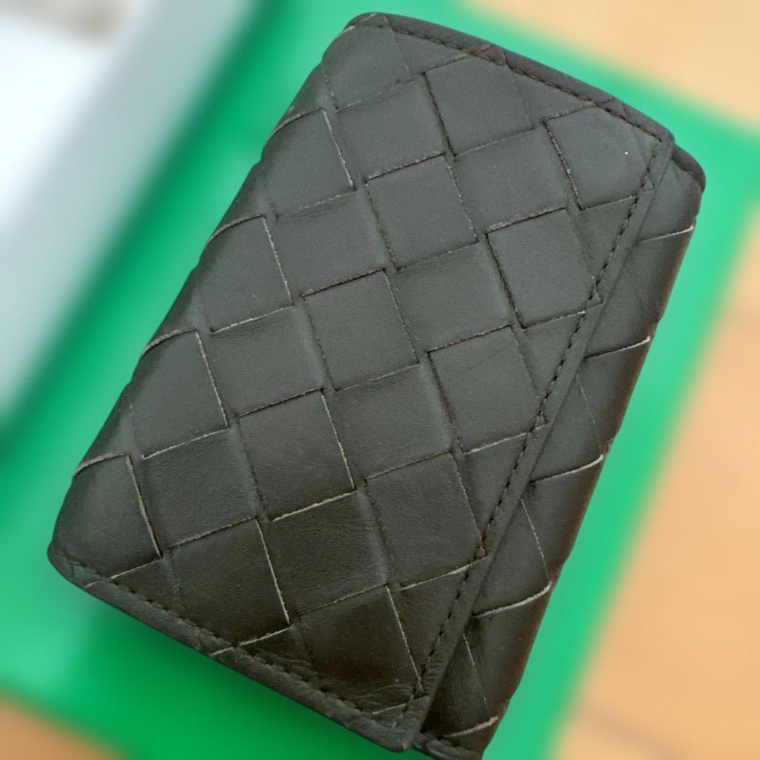 Bottega Veneta ブラウン レザー キーケース