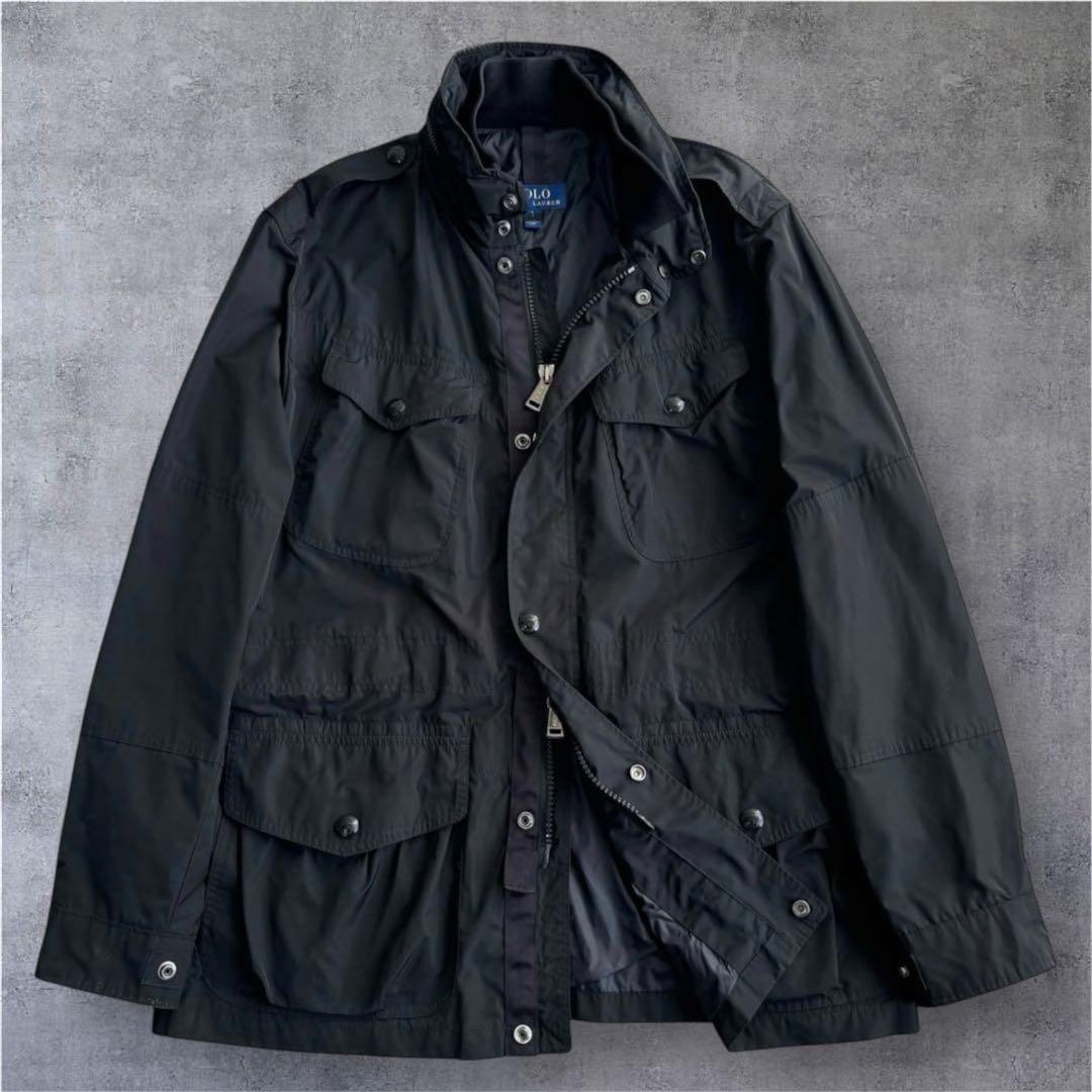 ポロラルフローレン フィールドジャケット M-65 現行タグ ブラック