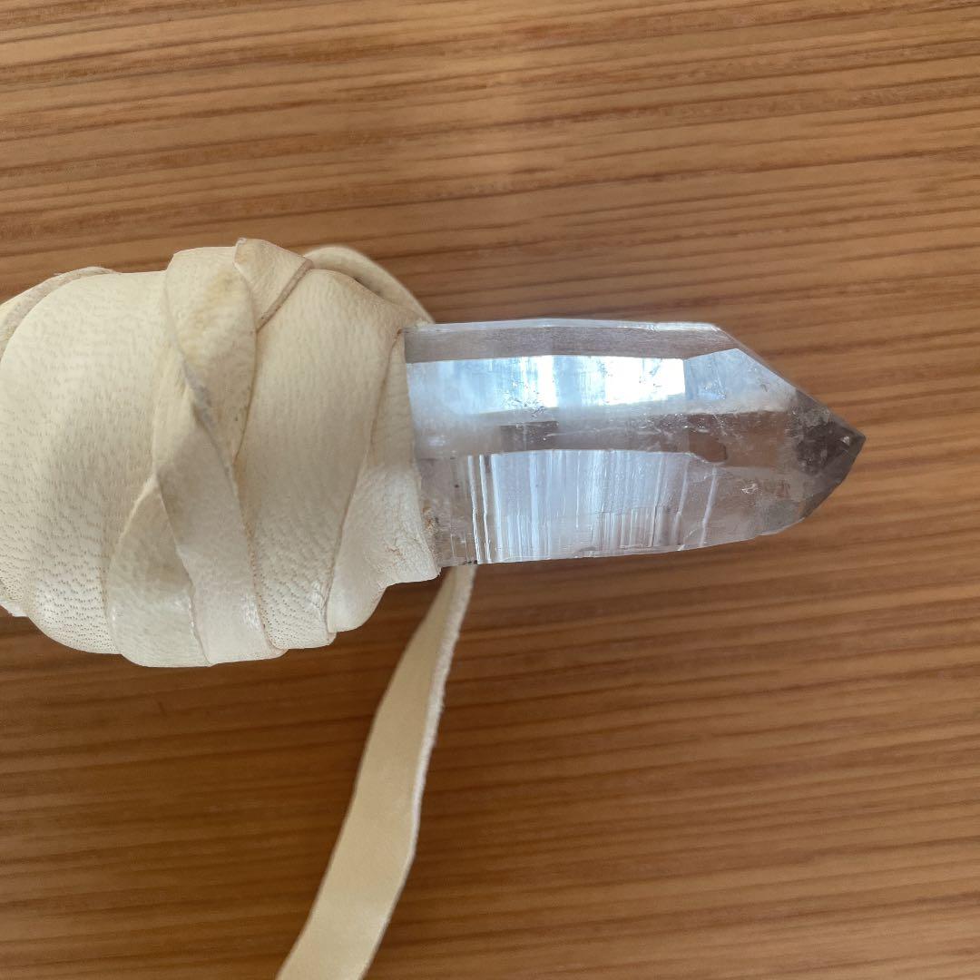 シャスタ　ワンド作家　クリスタルワンド　ヒーリングワンド　本革