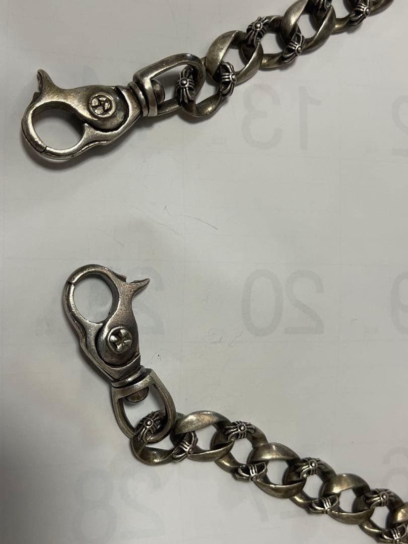 最後の値下げこれ以上下げません‼️クロムハーツtypeファンシーウォレットチェーン