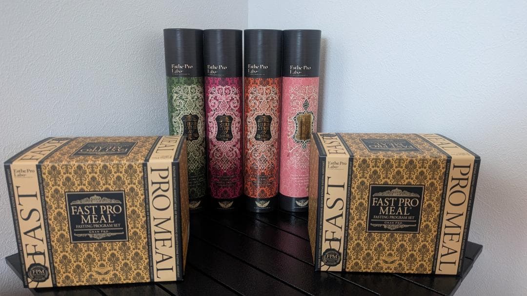 【限定品有】エステプロラボ ハーブザイム4本 ファストプロミール2箱