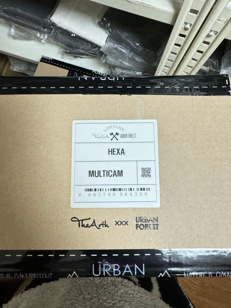 thearth 新型　幕男　4th マルチカモ　タープ