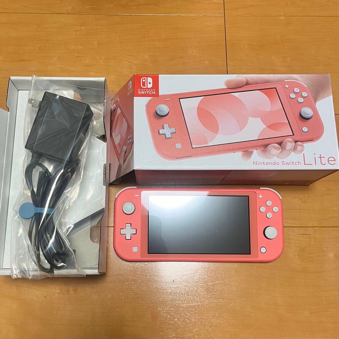Nintendo Switch Lite　ピンク本体　箱付き