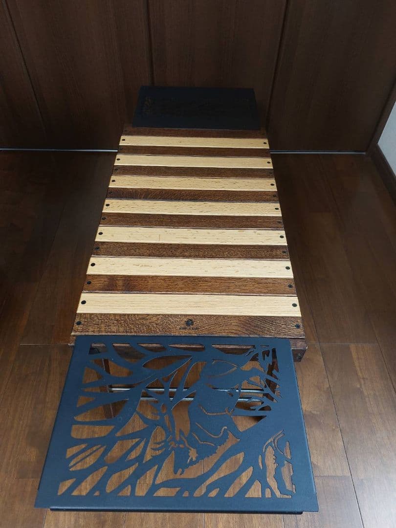 専用商品！！ KIMIキャンプ　ゼブラテーブル（アイアンテーブル＆収納袋付き）