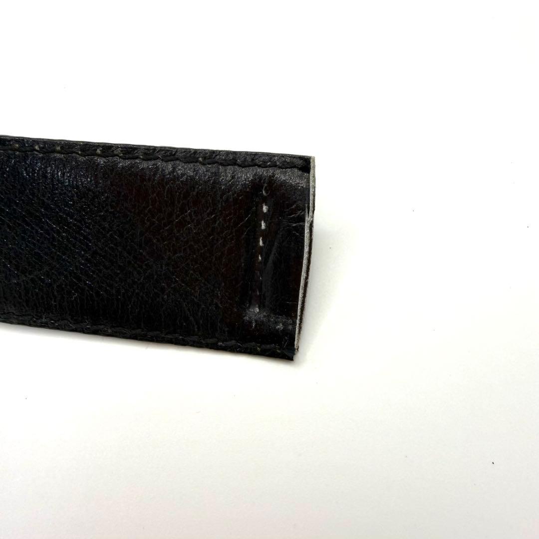 【美品】CELINE セリーヌ ベルト ゴールド金具 ブラウン