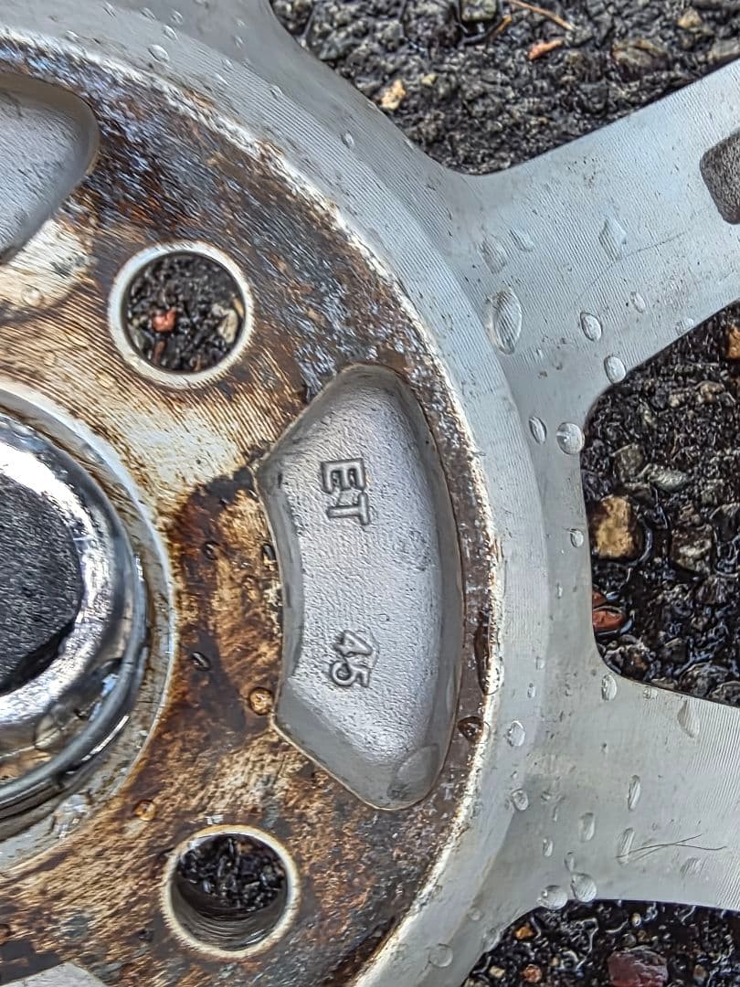 17インチ ホイールセット 205/45r17 4h pcd100