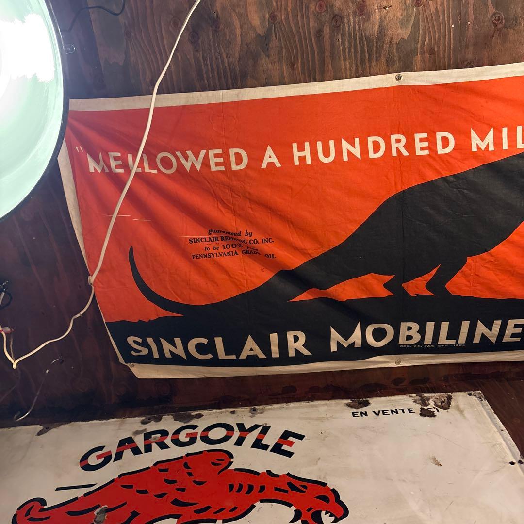 Sinclair Mobiline バナー　ビンテージ　firestone