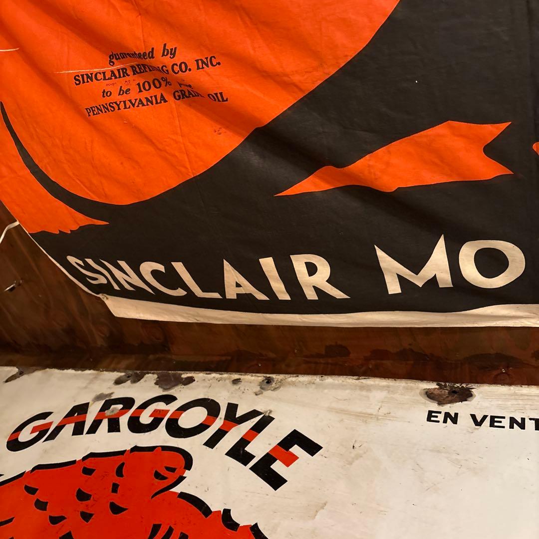 Sinclair Mobiline バナー　ビンテージ　firestone