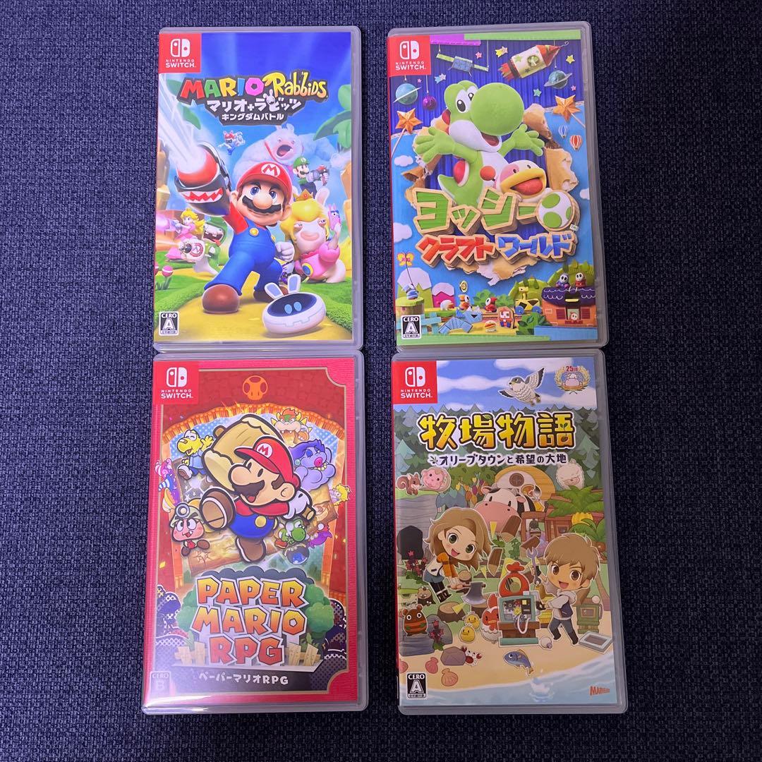 【速発送】【値下げしました】Nintendo Switch ゲーム4本セット