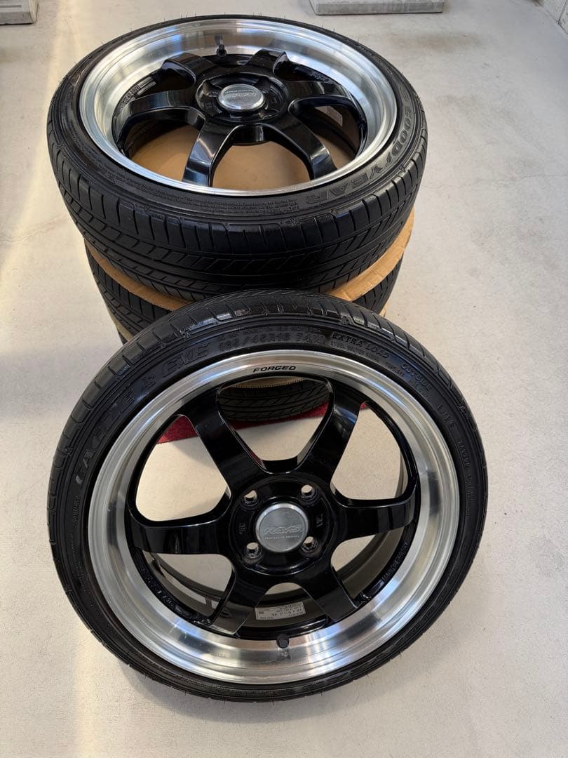 [程度普通]軽自動車用 RAYS VOLK RACING TE37 KCR