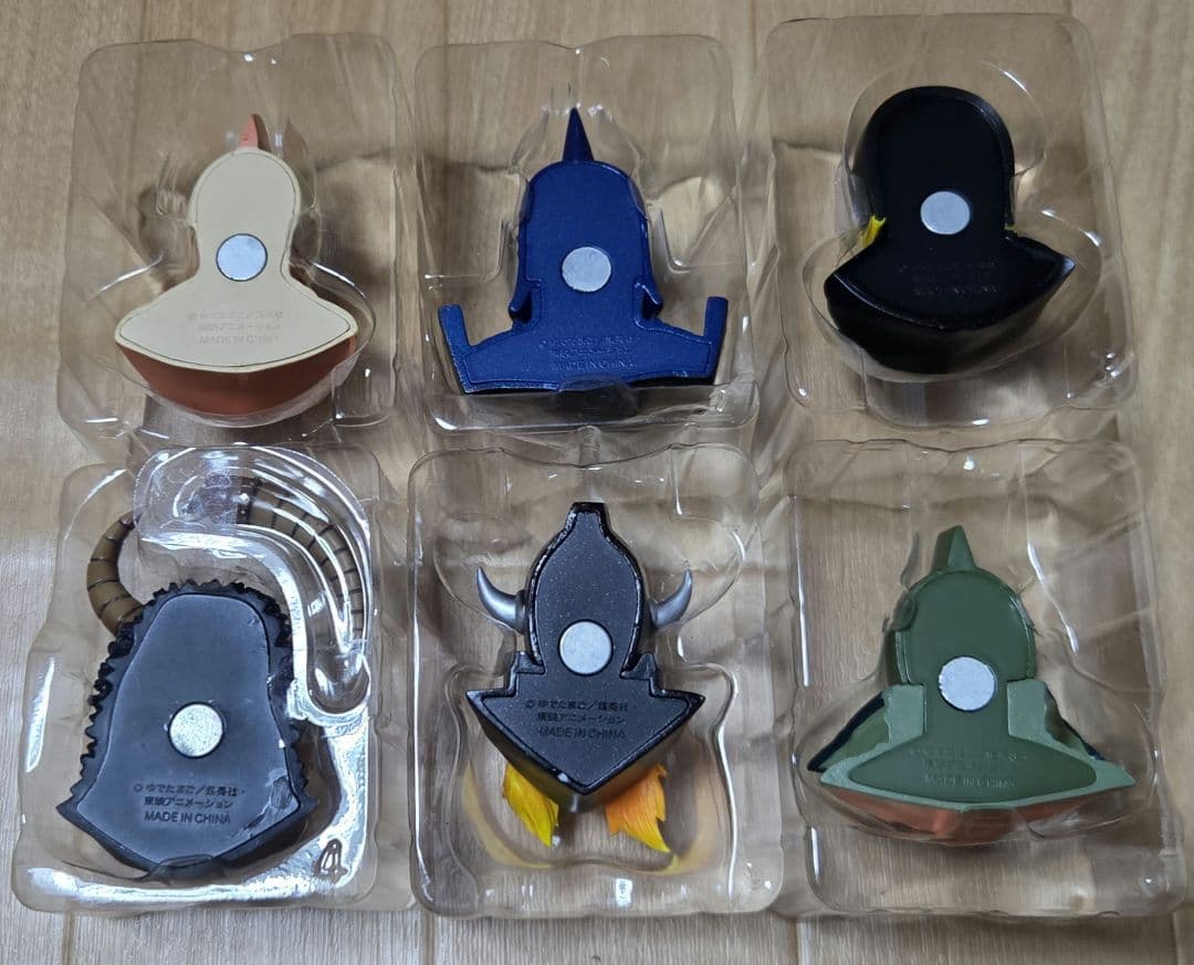 2006年製 レア品　未使用キン肉マン マスクマグネットシリーズ 6種8ヶセット