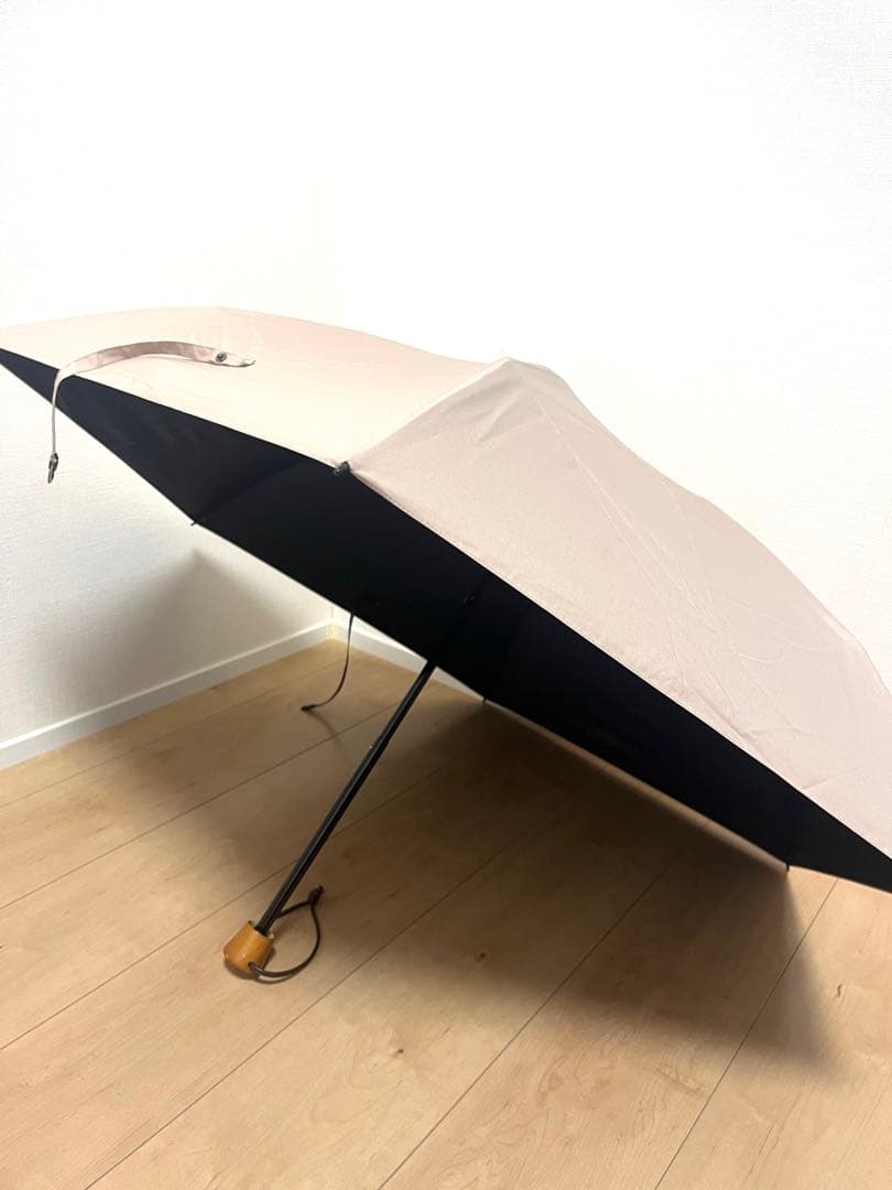 【正規品】サンバリア100 折りたたみ日傘　3段折　ピンク