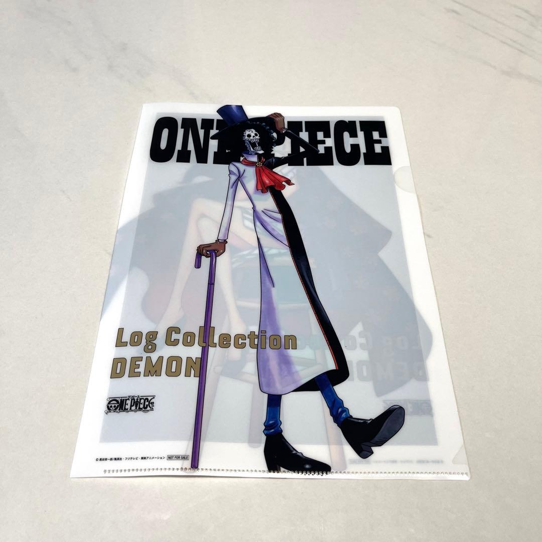 【初回限定盤】ワンピースログコレクション　DEMON クリアファイル付