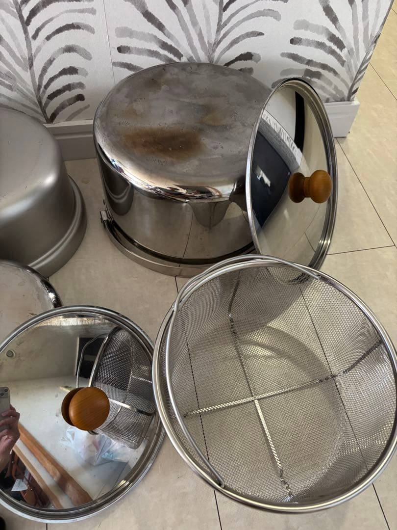 ユニフレーム　fan5DX ステンレス、アルミ調理器具セット