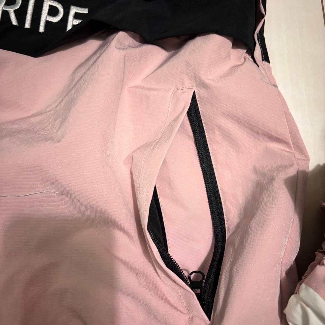 【ほぼ新品未使用】スノーボードウェア 上下セット セットアップ レディース韓国風