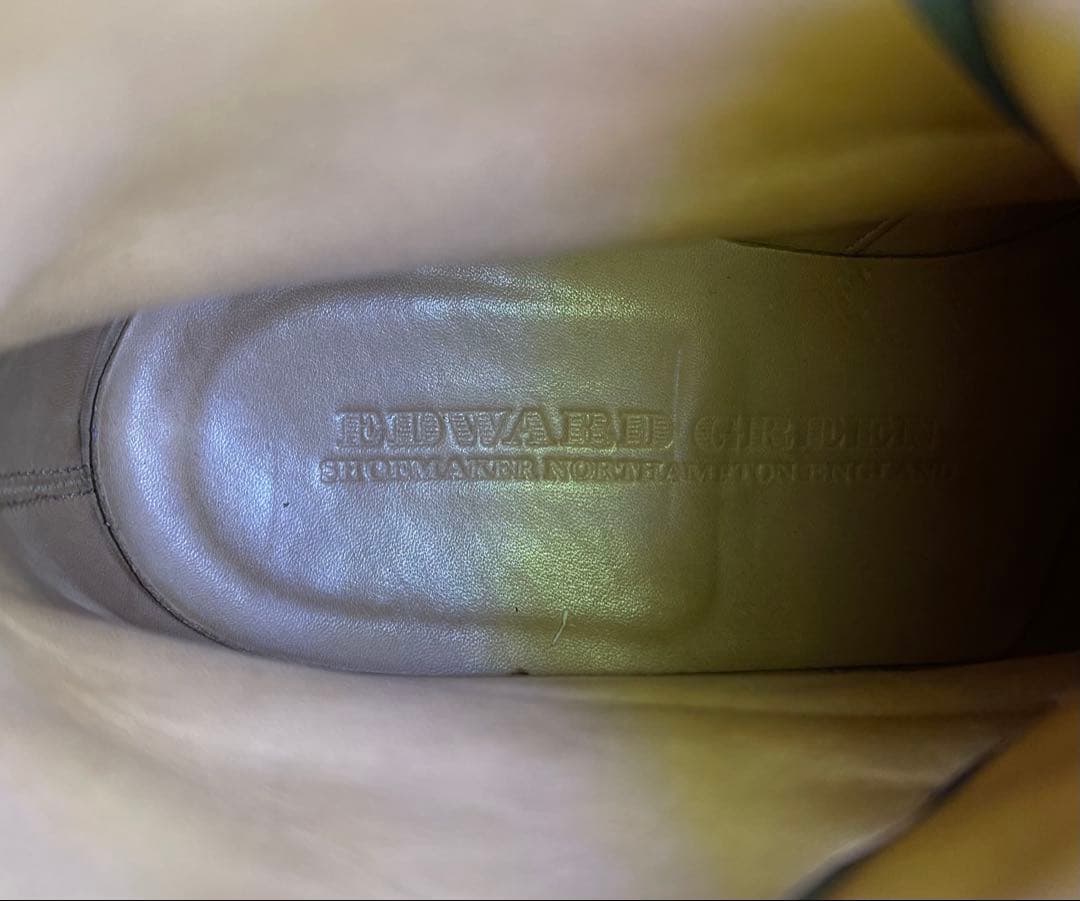 エドワードグリーン　レースアップブーツ　革靴