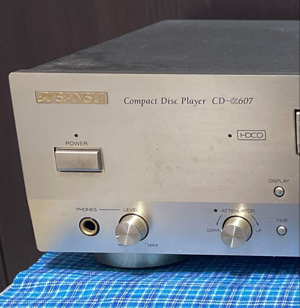 SANSUI CD-α607 CDプレイヤー