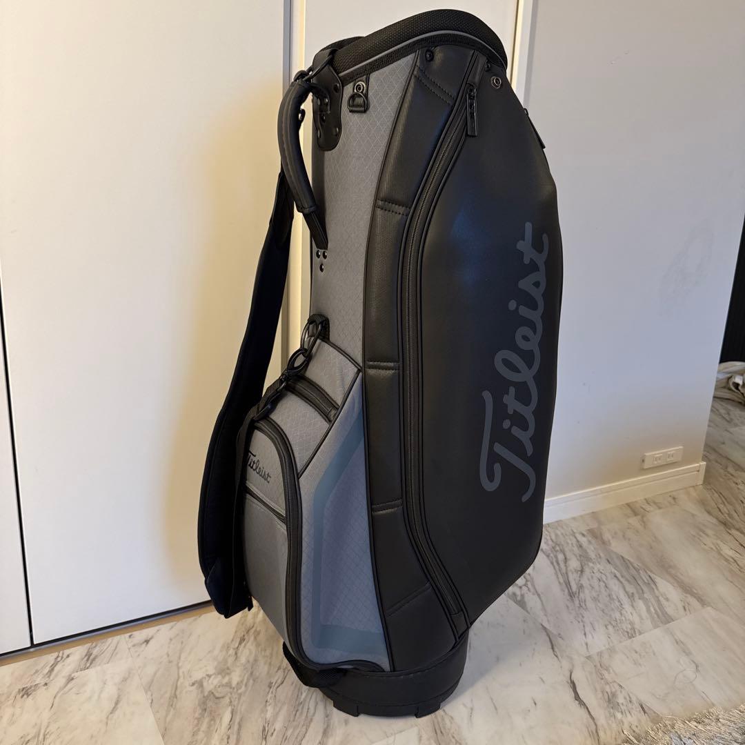 Titleist キャディバッグ 黒 グレー