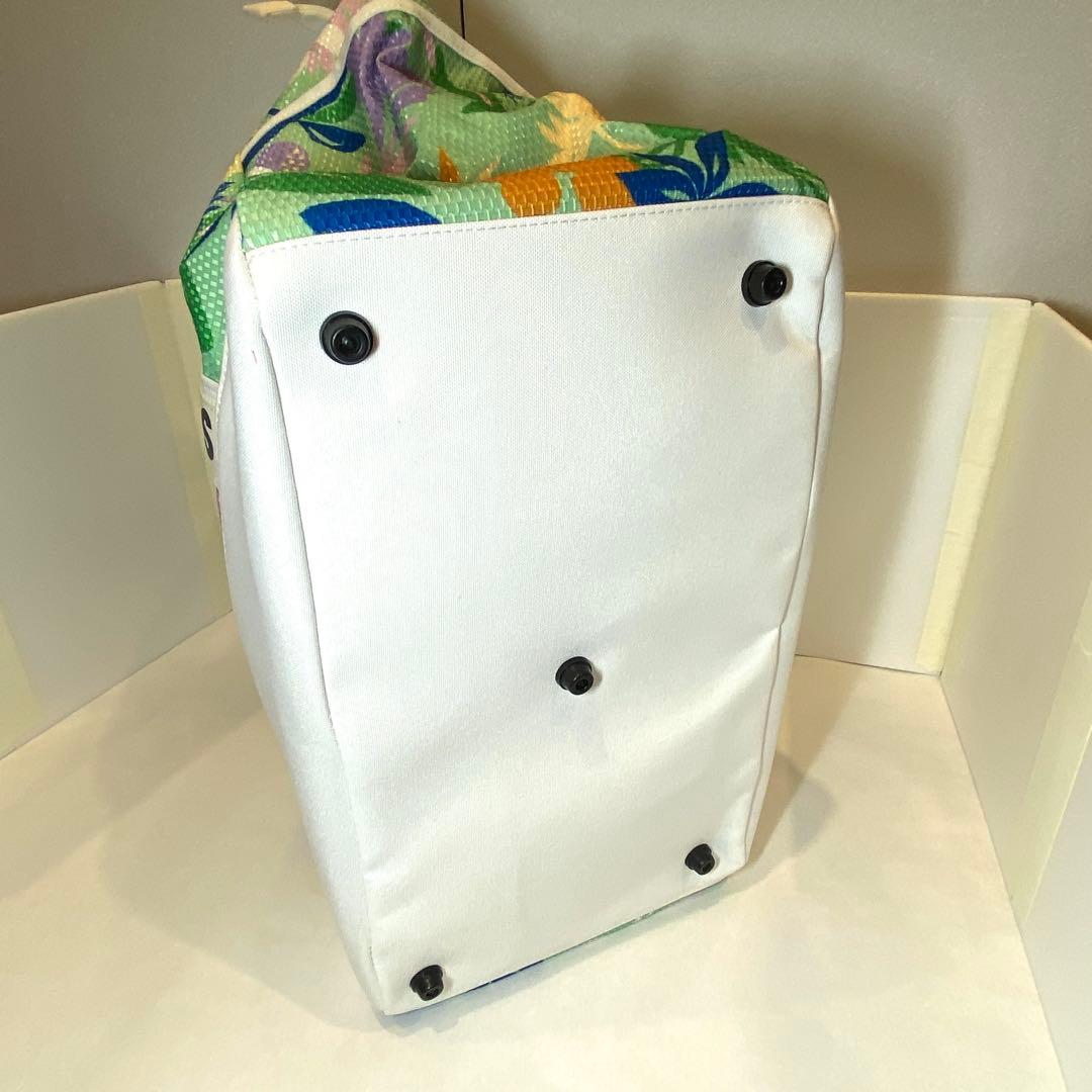 【新品未使用】PEARLY GATES ボタニカル柄メッシュトートバッグ