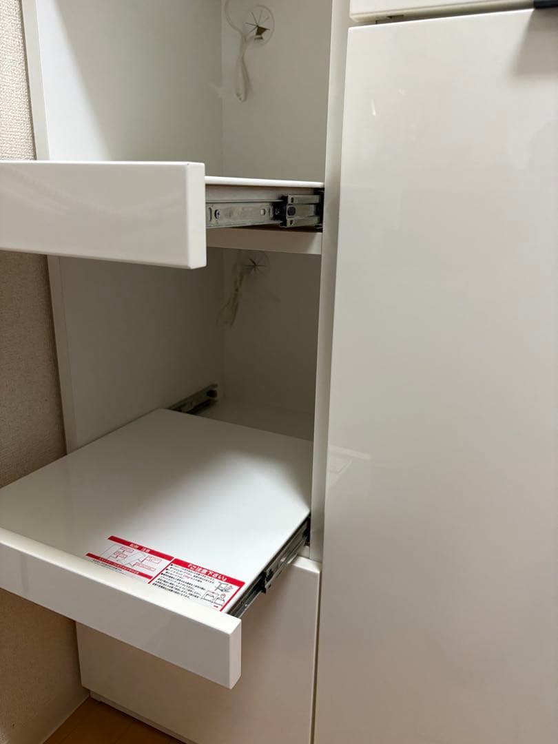 ［ニトリ］ミドルレンジボード　(エトナ80MRB WH )キッチン収納・食器棚