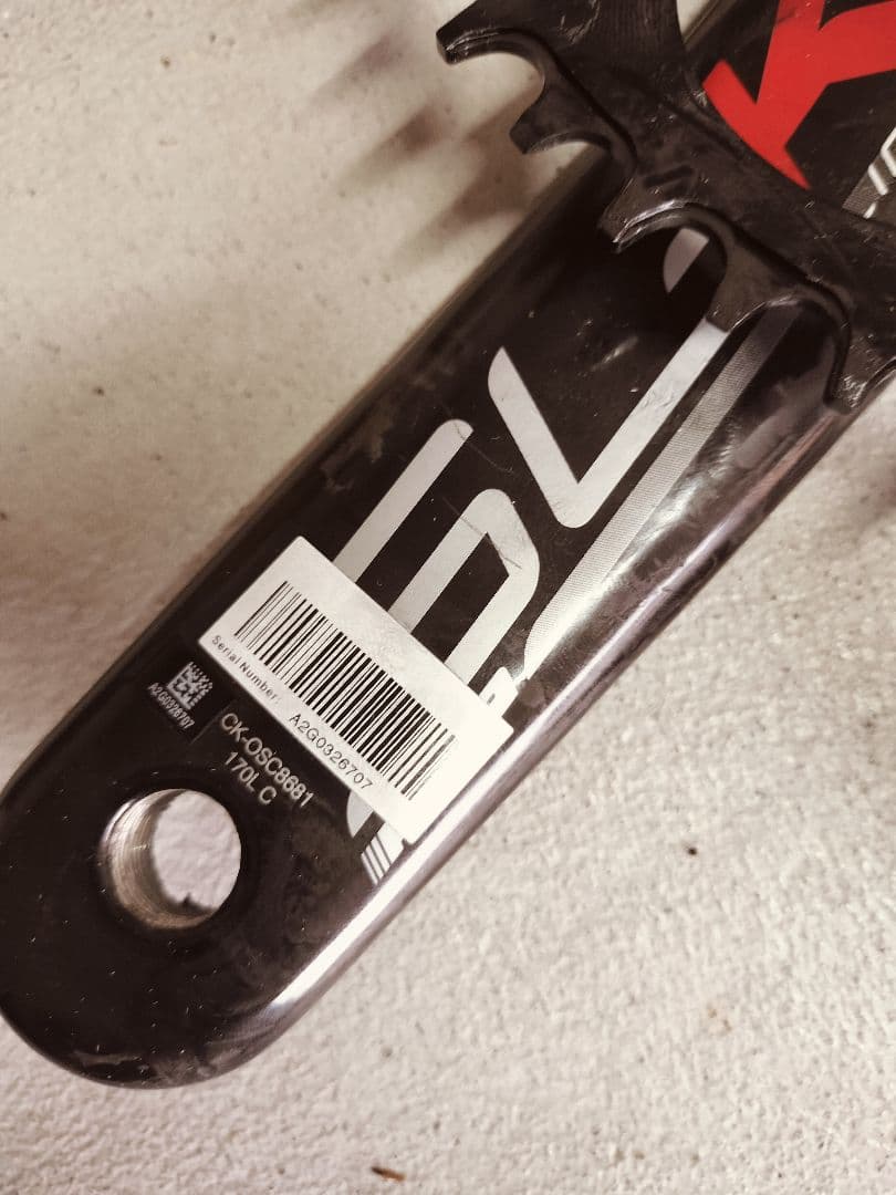 SL-K Light カーボンクランクセット 170mm　BB30　565g