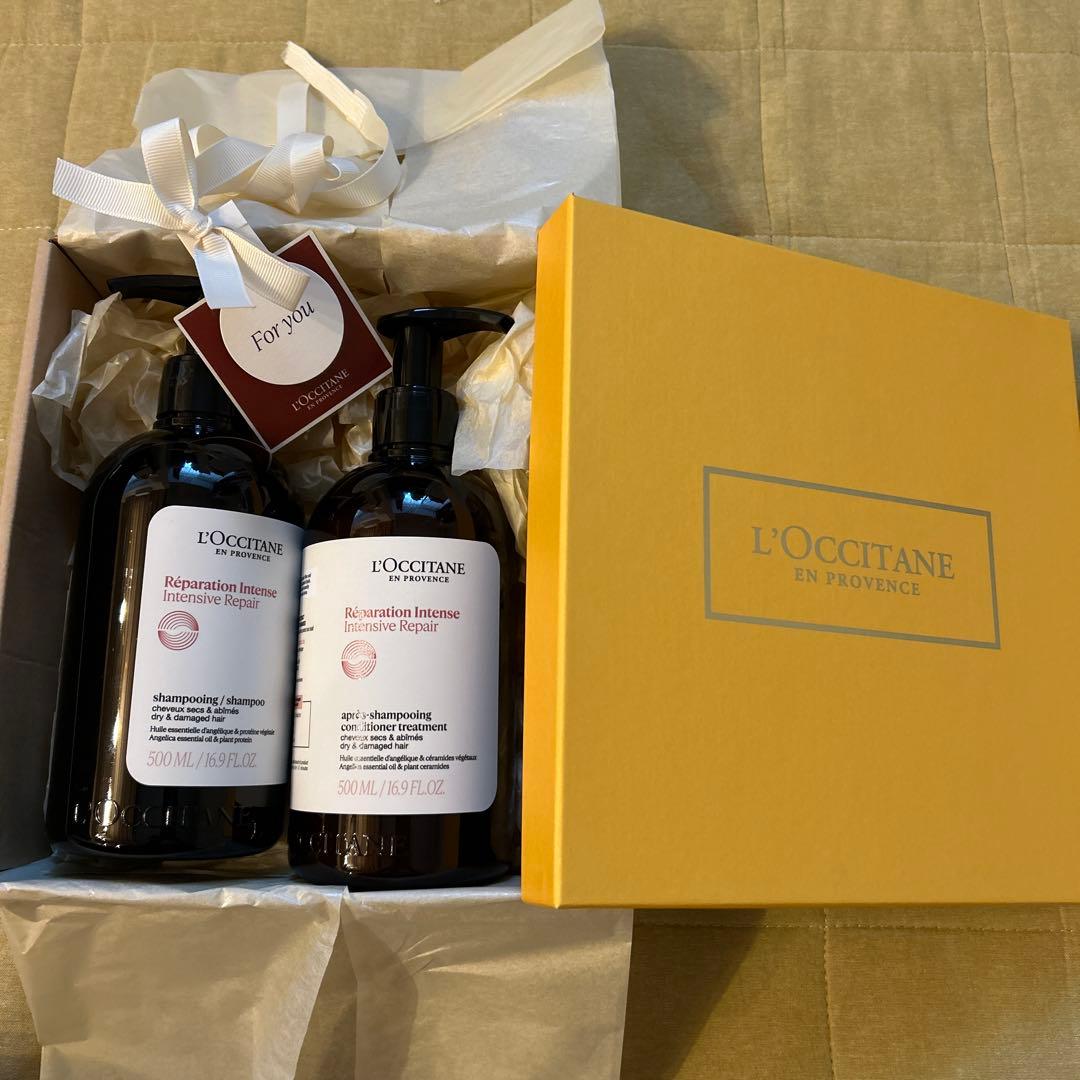 L'Occitane リペアシャンプー＆コンディショナーセット